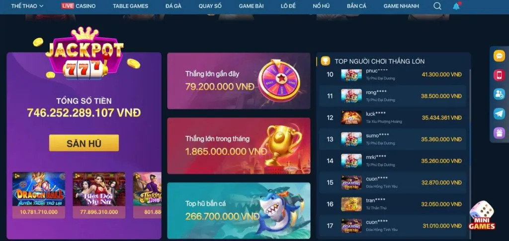 Nổ Hũ Jackpot Lũy Tiến tại MMOO3 Đăng Nhập